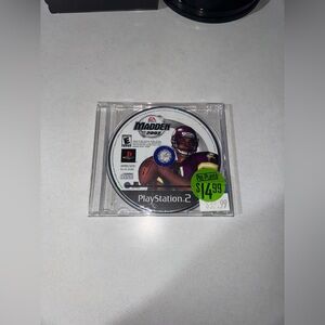 Madden NFL 2002 - PlayStation 2 - PS2 - Disc Only - Tested Working Black Label